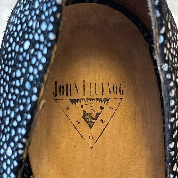 John Fluevog " ATTENTION " Mid High Heels Rounded Toes Women's Shoes Size 6 - Picture 3 of 8